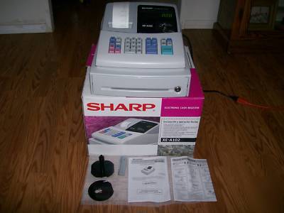 Used sharp xe-A102 electronic cash register