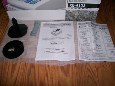 Used sharp xe-A102 electronic cash register