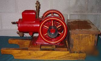  carlisle & finch 1/4 hit & miss gas engine model dwg