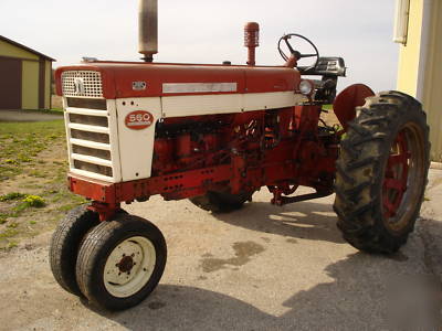1958 farmall 560 tractor