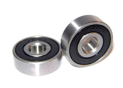 (50) 626-2RS sealed ball bearings, 6 x 19 x 6 mm, 6X19 