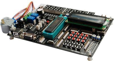 8051 mcu development board studying kit&stepper motor