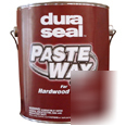 Dura seal paste wax - coffee brown - 1 lb can 