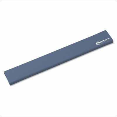 Innovera rubber keyboard wrist rest, gray