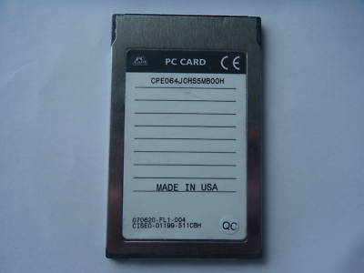 64MB industrial flash ata pc card cisco card genuine