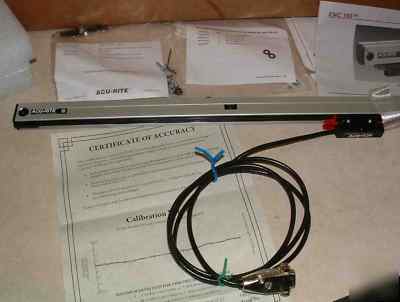 Acu-rite precision glass linear encoder model enc 150 