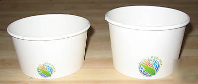 Biodegradable compostable soup bowls 12 oz case 500