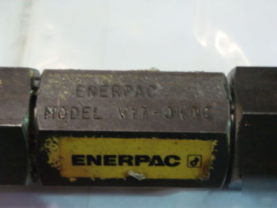 Enerpac v-17-okoc check valve - used