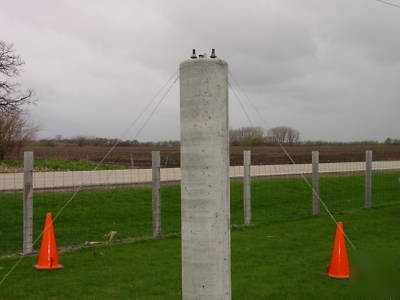 Light poles and pre-cast base's