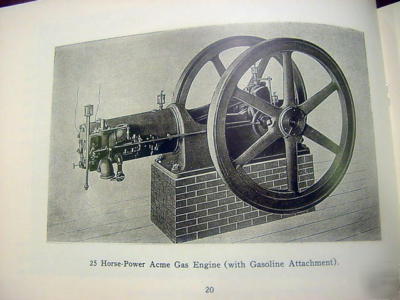 S.m. jones acme gas and gasoline engine manual hit miss