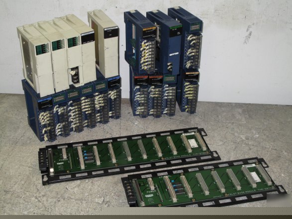 Toyoda/toyopuc 6/8-slot racks,i/o,power supply,plc lot