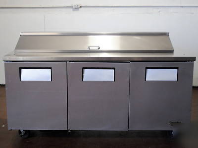 True tssu-72-18 salad/sandwich refrigerated prep table 