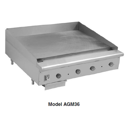Wolf AGM48 griddle, countertop, gas, 48