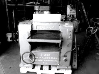 New man machine company s-248 planer