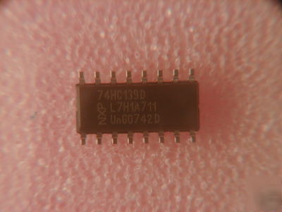 Qty 10 * 74HC139 74HC139D dual 2-to-4 line decoder smd