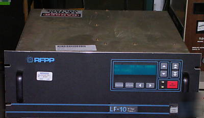 Rfpp rf power products lf-10 1000W low freq. amplifier