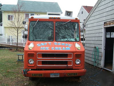 Soft serve ice cream truck - 1984 chevy P20 step van