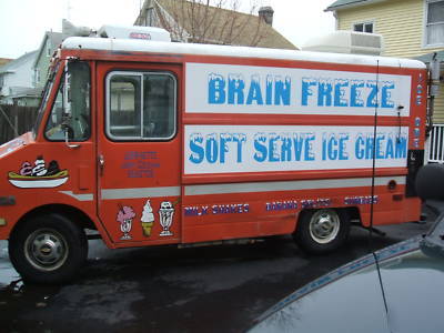 Soft serve ice cream truck - 1984 chevy P20 step van