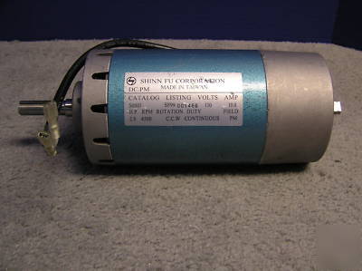 2.5 hp 130 volt dc permanent magnet treadmill motor