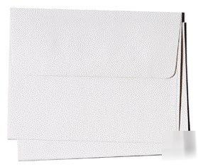 25 4X6 A6 a-6 ivory white square-flap envelopes