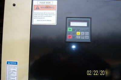 Air compressor dryer 1000-cfm year built 2008