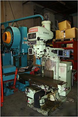 Bridgeport series ii 5HP mill - tall column