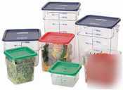 Cambro camwear camsquare food container |6 ea|