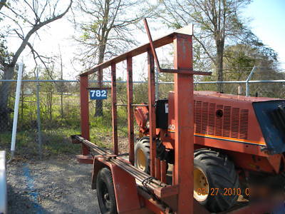 Ditch witch sx-400 vibratory plow & heavy duty trailer
