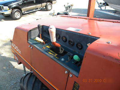 Ditch witch sx-400 vibratory plow & heavy duty trailer