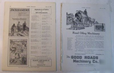 Good roads 1920 construction magazine vol.58, no.19