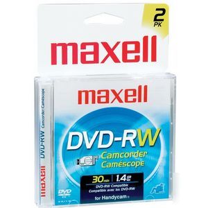 Maxell 567625 -maxell dvd-rw 3IN 1.4GB 
