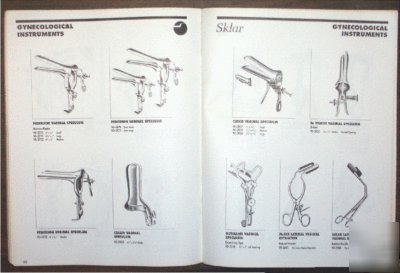 Medical instrument and product catalogs