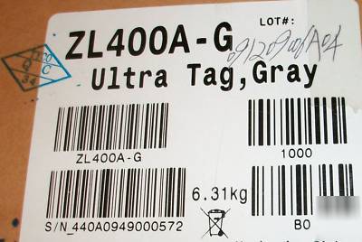 New 800 sensormatic ultra-tag at security tags w/pins