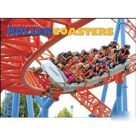 Roller coasters 2010 deluxe wall calendar