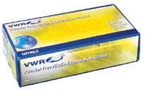 Vwr powder-free nitrile examination gloves : 10772-109