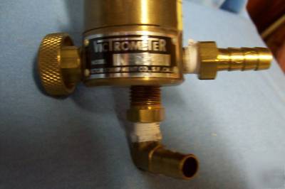 Victro flowmeter 5-35 model: v-0144 5-3/4 overall used