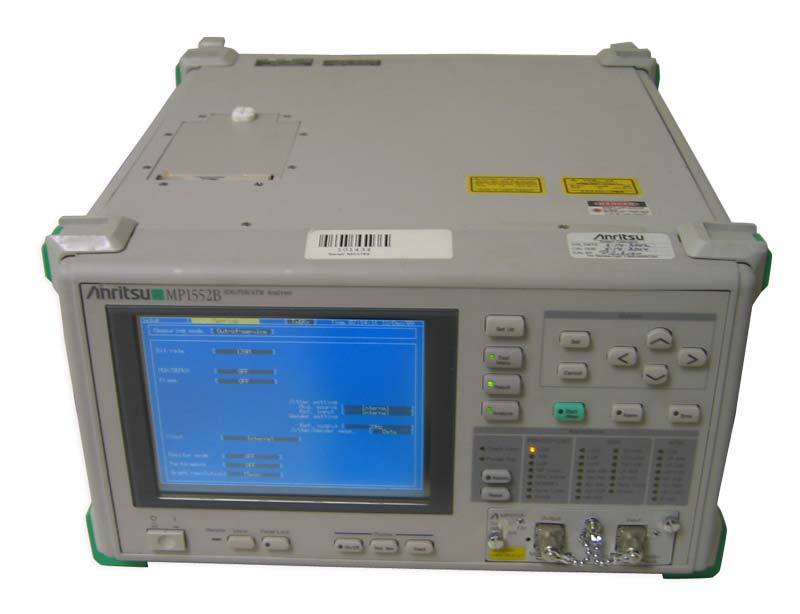 Anritsu MP1552B pdh/sdh analyzer OC48 jitter