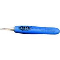 Excelta ergonomic tweezer, curved fine tips ET7SA