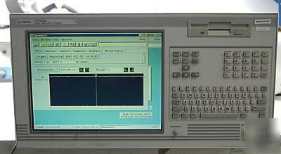 Hp 16702A logic analyzer w/16715A 667MHZ module