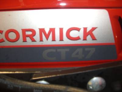 Mccormick CT47 47HP diesel 4WD tractor w/72