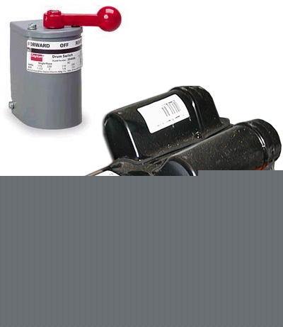 1HP motor dayton reversing drum switch 2X441A free ship
