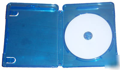 2PC traxdata blu ray dvd blank disc & storage case 11MM