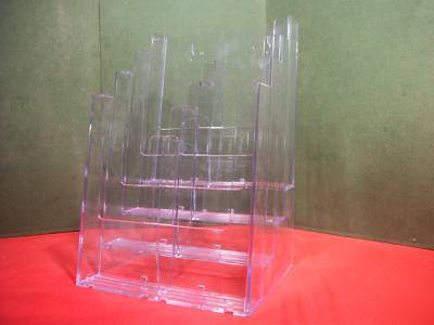 8 1/2 x 11 brochure or side by side 4X9 tri fold holder