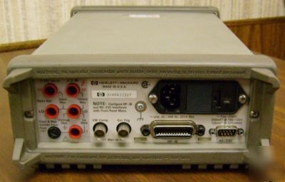Agilent / hp 34401A 6Â½ digit dmm 