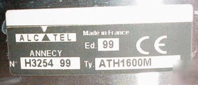 Alcatel pump type ath 1600M