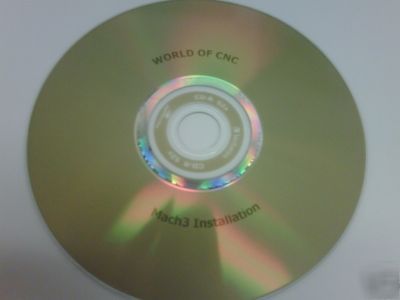 Artsoft MACH3 cnc cd software