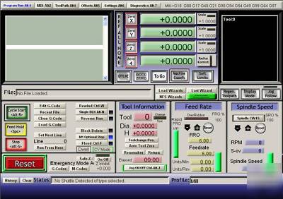Artsoft MACH3 cnc cd software