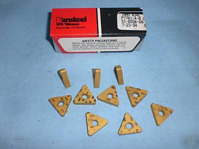 Carbide inserts tnma 434 tnma 434E fansteel vr/wesson