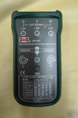 Mastech MS5900 motor & phase rotation indicator