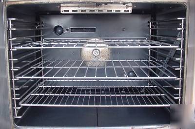 Nice garland TE3 double stack convection oven range